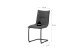 Freischwinger >Sonja< 2er Set in anthrazit, Webstoff - 46x89x57cm (BxHxT)