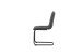 Freischwinger >Sonja< 2er Set in anthrazit, Webstoff - 46x89x57cm (BxHxT)