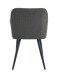 Stuhl >Lea< 2er Set in anthrazit, Webstoff - 56x83x60cm (BxHxT)