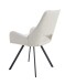 Stuhl >Helen< 2er Set in creme, Webstoff - 56x91x63cm (BxHxT)
