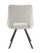 Stuhl >Helen< 2er Set in creme, Webstoff - 56x91x63cm (BxHxT)