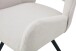 Stuhl >Helen< 2er Set in creme, Webstoff - 56x91x63cm (BxHxT)