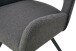 Stuhl >Helen< 2er Set in anthrazit, Webstoff - 56x91x63cm (BxHxT)