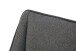 Stuhl >Helen< 2er Set in anthrazit, Webstoff - 56x91x63cm (BxHxT)