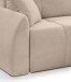 Ecksofa >Sancho Long< in beige, Cord - 255x107x155cm (BxHxT)