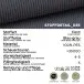 Ecksofa >Sancho Long< in blau-grau, Cord - 255x107x155cm (BxHxT)