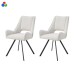 Stuhl >Helen< 2er Set in verschiedenen Farben, Webstoff - 56x91x63cm (BxHxT)