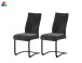 Freischwinger >Leni< 2er Set in verschiedenen Farben, Strukturstoff - 43x98x59cm (BxHxT)