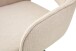 Esszimmerstuhl >Jana< 2er Set in creme, Webstoff - 57x91x64cm (BxHxT) 360° Drehfunktion