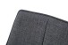 Esszimmerstuhl >Jana< 2er Set in anthrazit, Webstoff - 57x91x64cm (BxHxT) 360° Drehfunktion