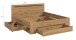 Bettgestell >Canu< in Basalt Grau / Artisan - 184x87x205cm (BxHxT) Liegefläche 180x200 cm