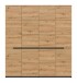 Kleiderschrank >Canu< in Basalt Grau / Artisan - 180x198x59cm (BxHxT)