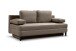 Schlafsofa >Sorto< in braun-beige, Cord - 200x91x100cm (BxHxT)