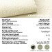 3,5-Sitzer >Venti< in creme, Webstoff - 225x92x97cm (BxHxT)