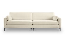 4-Sitzer >Venti< in creme, Webstoff - 286x92x97cm (BxHxT)