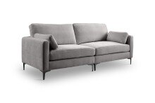 3,5-Sitzer >Venti< in hellgrau, Webstoff -...