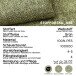3,5-Sitzer >Venti< in grün, Webstoff - 225x92x97cm (BxHxT)
