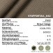 Ecksofa >Bolivia< in braun-beige, Cord - 276x91x183cm (BxHxT)