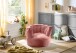 Sessel >Snuggle< in rosa, Cord - 72x55x72cm (BxHxT)