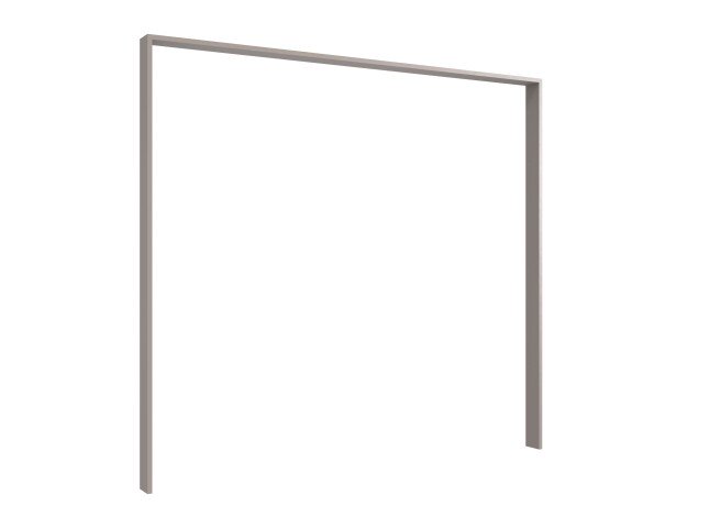 Passepartout >BAHAMAS< in SAHARAGRAU - 200x183x200x12cm (LxBxHxT)