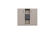 Highboard >BAHAMAS< in GRAFIT + SAHARAGRAU - 122x105x41cm (BxHxT)