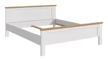 Bettgestell >Verona< in Sibiu Lärche, Spannplatte/MDF - 189x90x209cm (BxHxT)