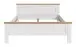Bettgestell >Verona< in Sibiu Lärche, Spannplatte/MDF - 189x90x209cm (BxHxT)
