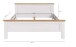 Bettgestell >Verona< in Sibiu Lärche, Spannplatte/MDF - 189x90x209cm (BxHxT)