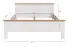 Bettgestell >Verona< in Sibiu Lärche, Spannplatte/MDF - 189x90x209cm (BxHxT)