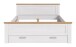 Bettgestell >Verona< in Sibiu Lärche, Spannplatte/MDF - 189x90x209cm (BxHxT)