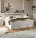 Bettgestell >Verona< in Sibiu Lärche, Spannplatte/MDF - 189x90x209cm (BxHxT)