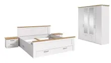 Schlafzimmer-Set >Verona< in Sibiu Lärche, Spannplatte/MDF