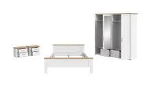 Schlafzimmer-Set >Verona< in Sibiu Lärche, Spannplatte/MDF