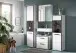 Badezimmer-Set >Kojak< in Weiß Hochglanz - 171x188x37cm (BxHxT)