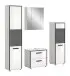Badezimmer-Set >Kojak< in Weiß Hochglanz - 171x188x37cm (BxHxT)