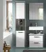 Badezimmer-Set >Kojak< in Weiß Hochglanz - 115x188x37cm (BxHxT)