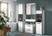 Badezimmer-Set >Kojak< in Weiß Hochglanz - 115x188x37cm (BxHxT)