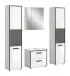 Badezimmer-Set >Kojak< in Weiß Hochglanz - 171x188x37cm (BxHxT)