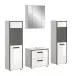 Badezimmer-Set >Kojak< in Weiß Hochglanz - 171x188x37cm (BxHxT)