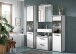 Badezimmer-Set >Kojak< in Weiß Hochglanz - 171x188x37cm (BxHxT)