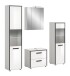 Badezimmer-Set >Kojak< in Weiß Hochglanz - 171x188x37cm (BxHxT)