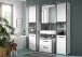Badezimmer-Set >Kojak< in Weiß Hochglanz - 171x188x37cm (BxHxT)