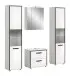 Badezimmer-Set >Kojak< in Weiß Hochglanz - 171x188x37cm (BxHxT)