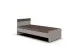 Bett >BAHAMAS< in GRAFIT + SAHARAGRAU - 96x80x210cm (BxHxT)