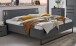 Bett >TILBURG< in GRAPHIT - 148x93x210cm (BxHxT)