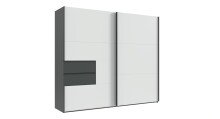 Schwebetürenschrank >palermo< in WEISS +...