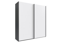 Schwebetürenschrank >palermo< in WEISS +...