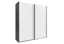 Schwebetürenschrank >palermo< in WEISS +...
