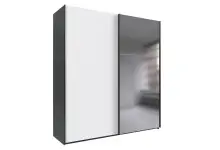 Schwebetürenschrank >palermo< in WEISS /...