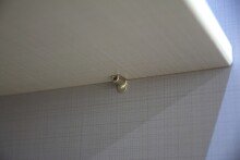 Schwebetürenschrank >palermo< in WEISS / SPIEGEL + GRAPHIT - 200x216x65 (BxHxT)